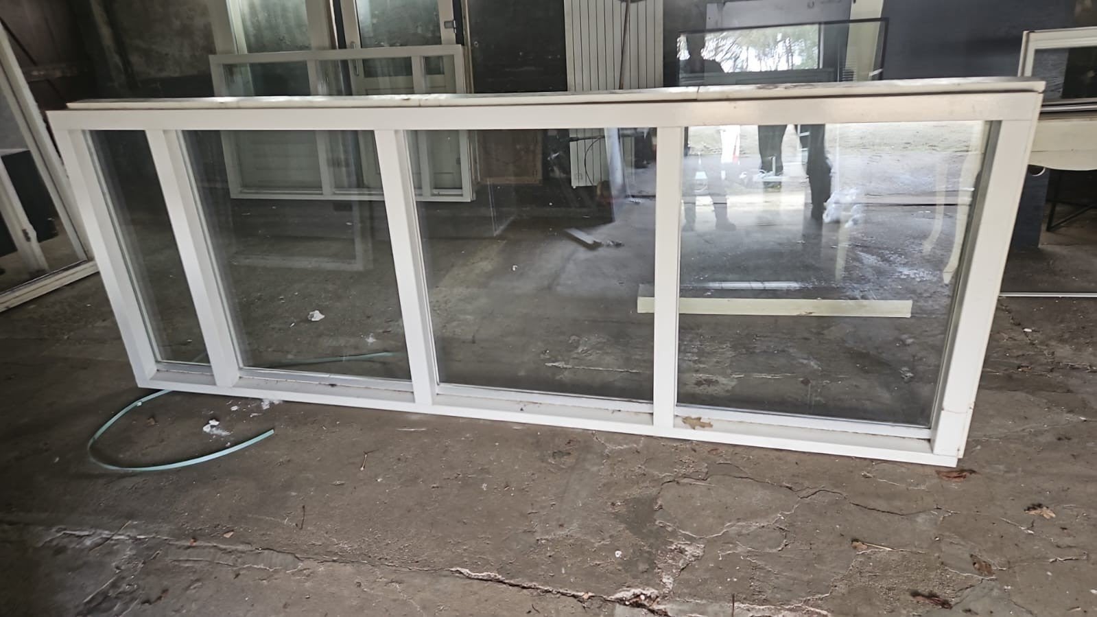 HardHouten kozijn  incl dubbelglas, Doe-het-zelf en Verbouw, Kozijnen en Schuifpuien, Ophalen, Gebruikt, Raamkozijn, Inclusief glas