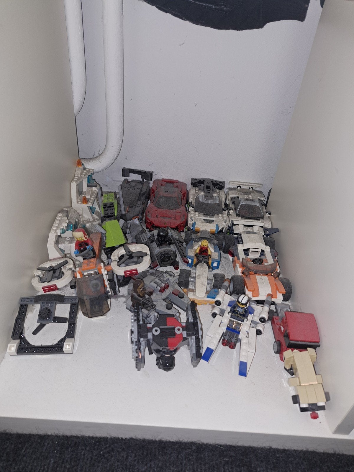 Grote collectie diverse Lego en K'nex sets, Ophalen, Gebruikt, Overige merken
