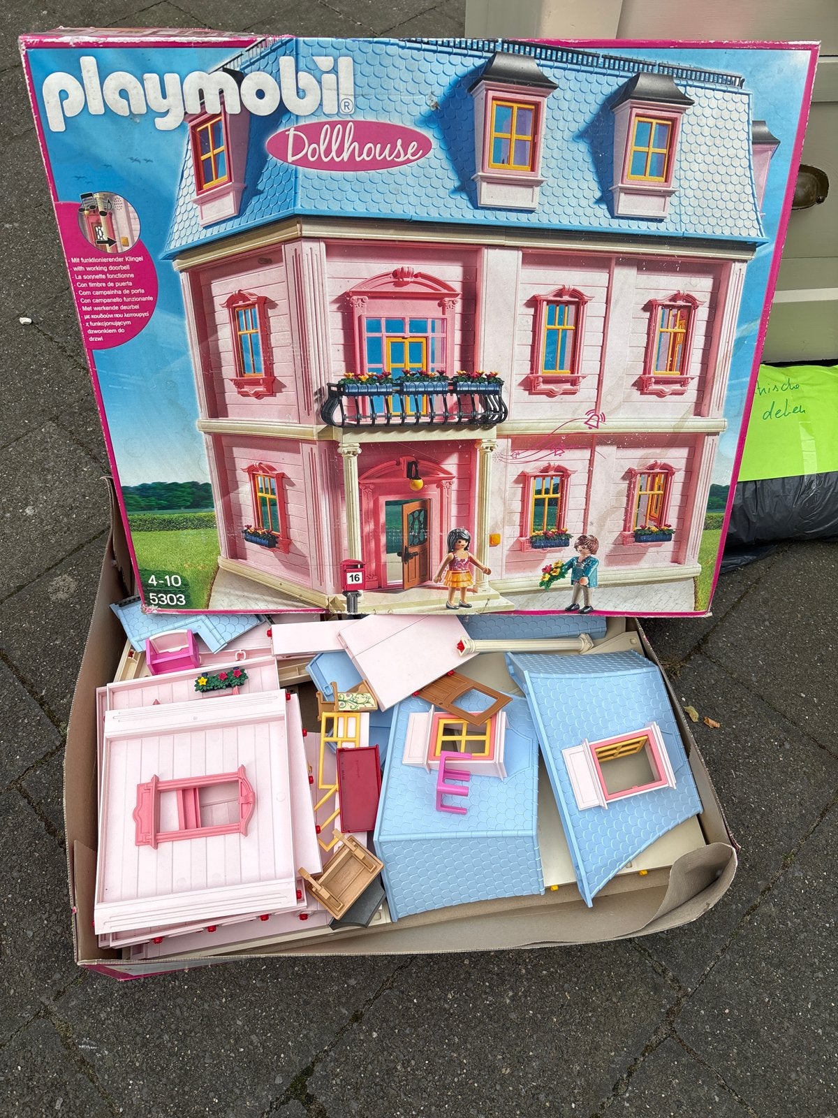 Playmobil Dollhouse 5303 - Groot Poppenhuis, Ophalen of Verzenden, Gebruikt, Poppenhuis