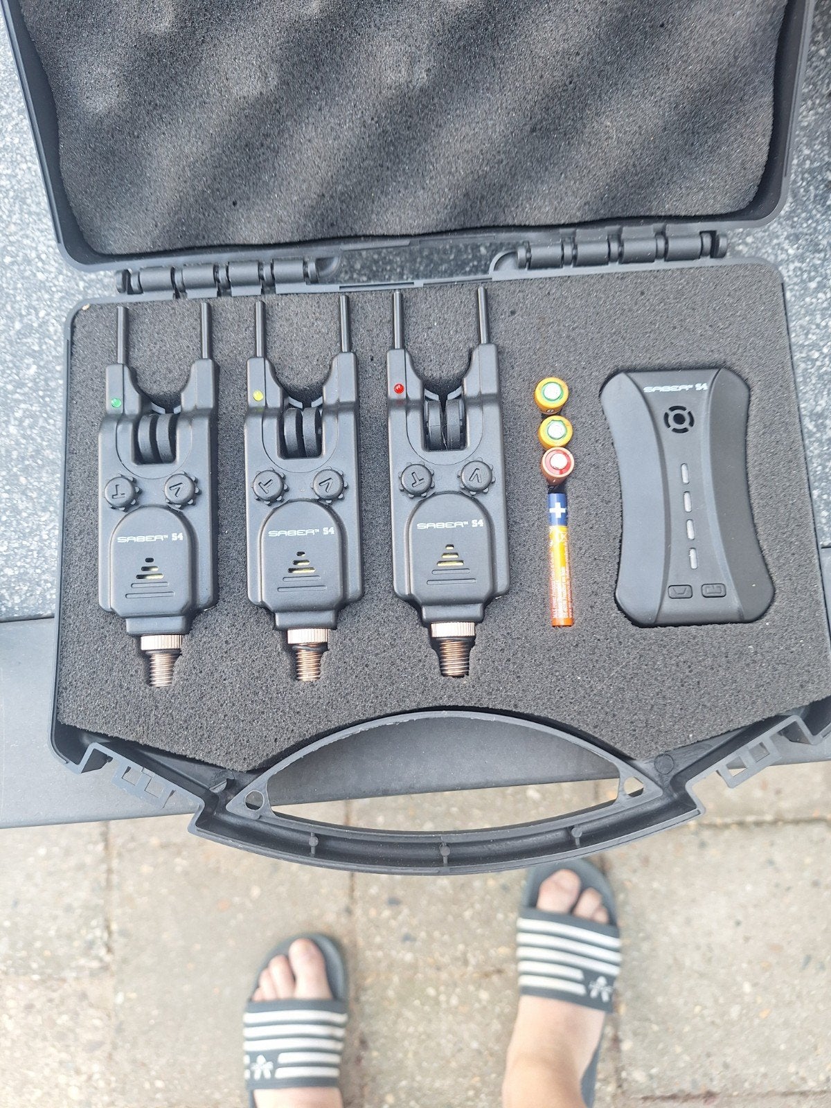 Saber S4 Beetmelderset - 3 stuks met ontvanger, Ophalen, Gebruikt, Overige typen