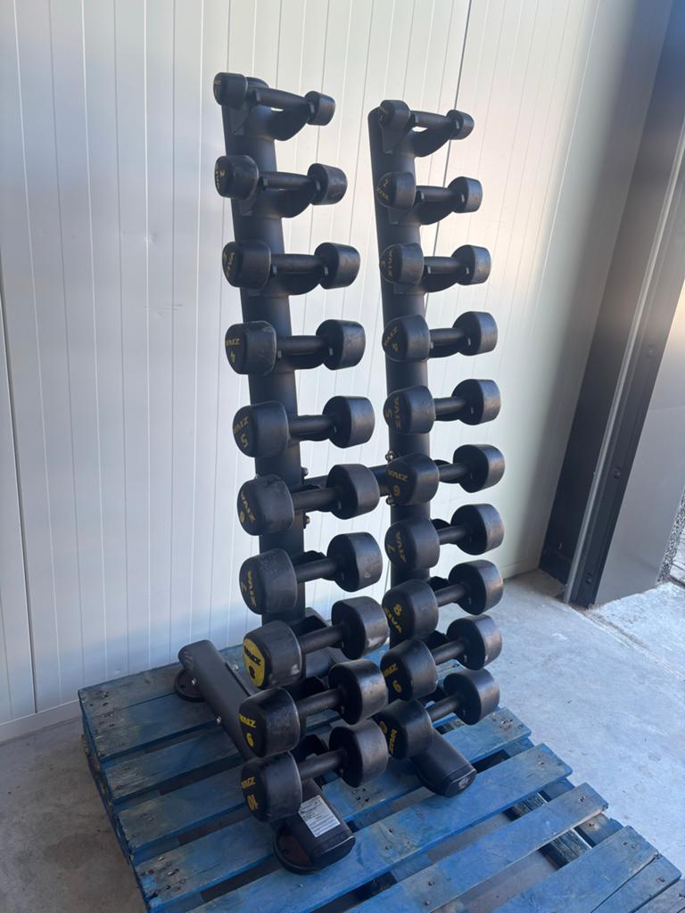Ziva Dumbbelltoren met dumbbells (1 t/m 10 kg) - Korting!