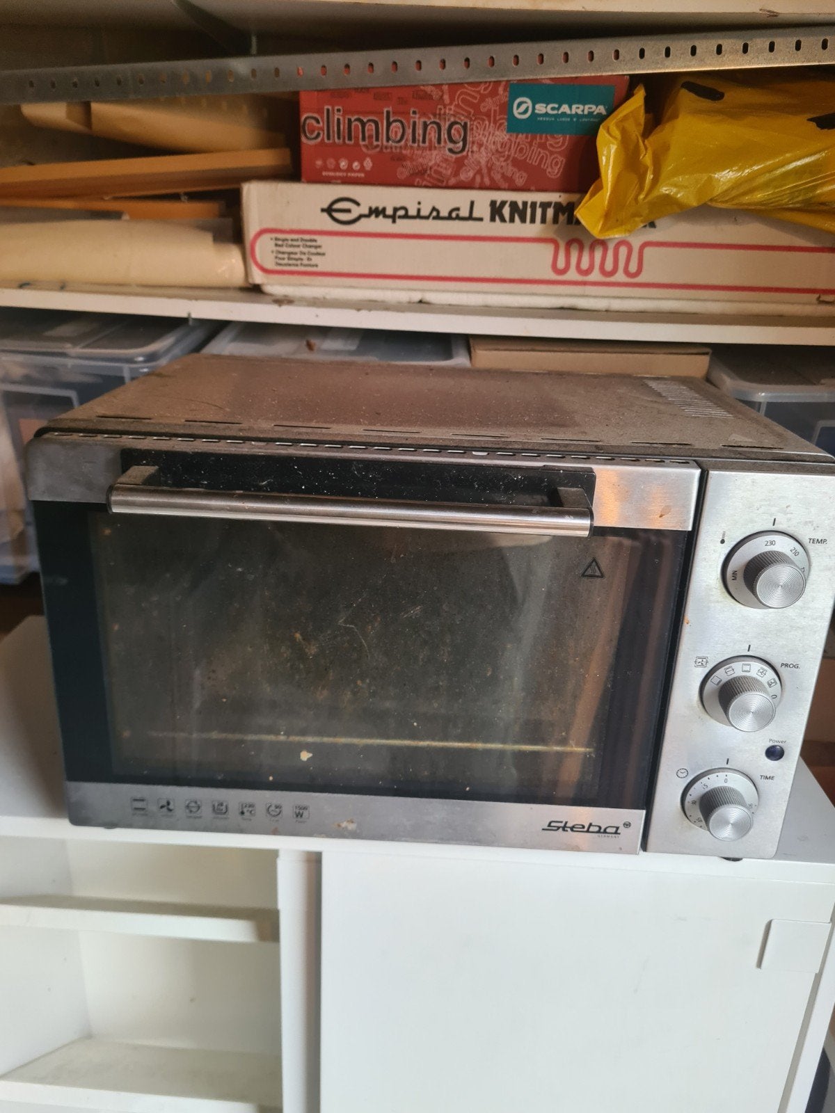 Steba Mini-oven met Grill - Compact en Functioneel, Ophalen, Minder dan 45 cm, Minder dan 45 cm, Vrijstaand