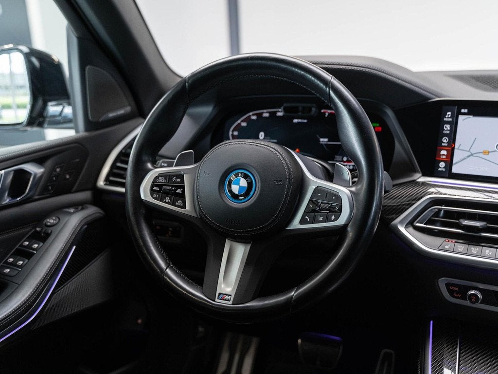 BMW X5 xDrive45e High Executive HuD M H&K ACC 360 Laser, Automaat, Gebruikt, 394 pk, Blauw