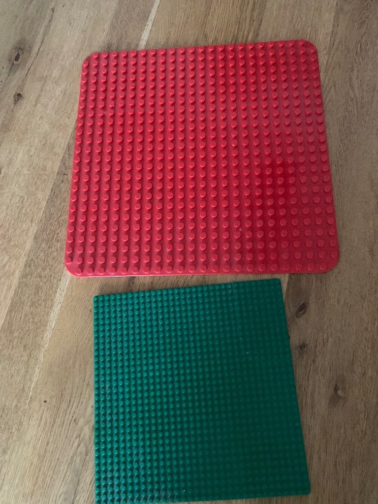 Duplo grondplaat en Lego grondplaat, Ophalen, Gebruikt, Duplo