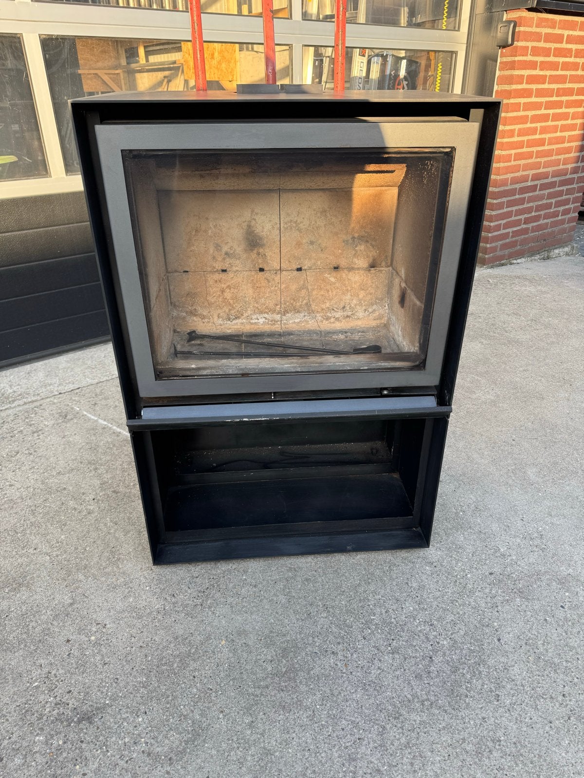 Stuv 16/68 H Vrijstaande Houtkachel - 9 kW, Huis en Inrichting, Kachels, Gebruikt, Houtkachel, Ophalen of Verzenden, Vrijstaand