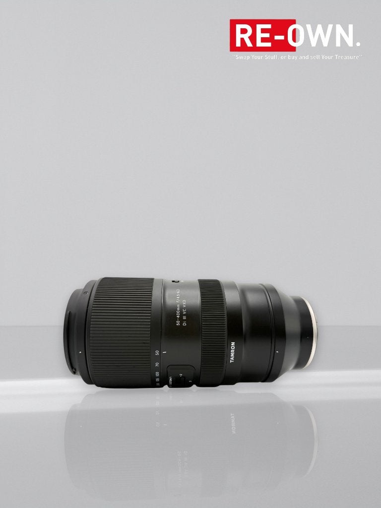 TAMRON 50-400MM F/4.5-6.3 VXD | TOPSTAAT | DOOS | SONY E, Sony E-mount, ,, TAMRON, Zo goed als nieuw