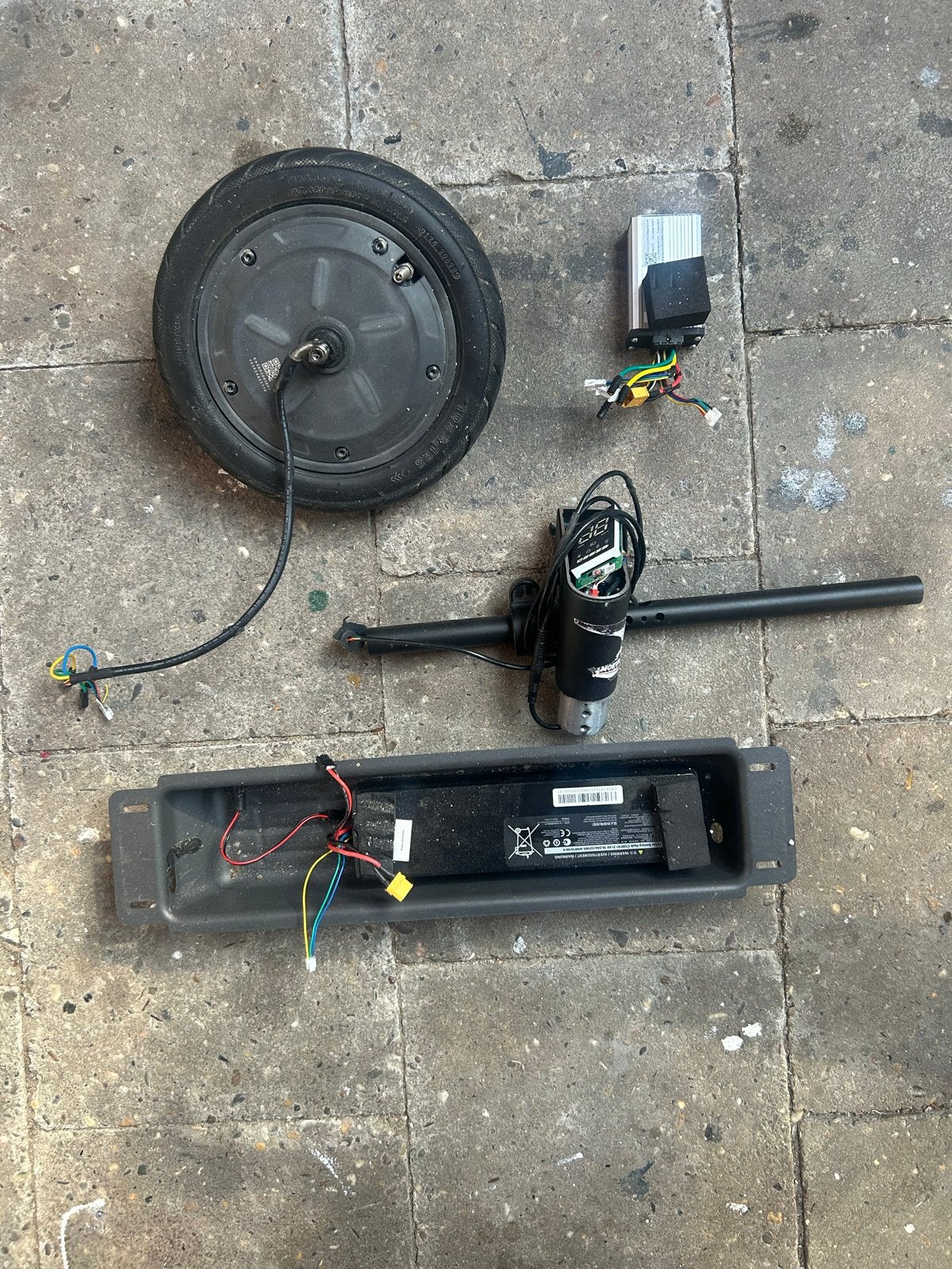 E-step onderdelen, Ophalen, Gebruikt, Elektrische step (E-scooter)