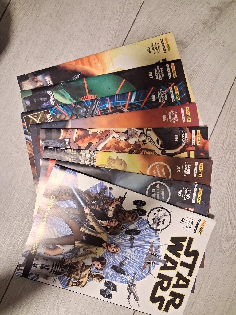 Star wars panini comics strips, Meerdere comics, Ophalen of Verzenden, Zo goed als nieuw, Europa