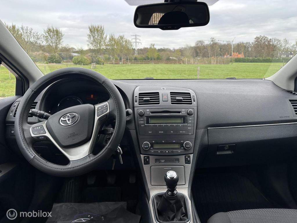 Toyota Avensis Wagon 2.0 VVTi Business 153pk! Trekhaak✅, Voorwielaandrijving, Zwart, 4 cilinders, Met garantie (alle)