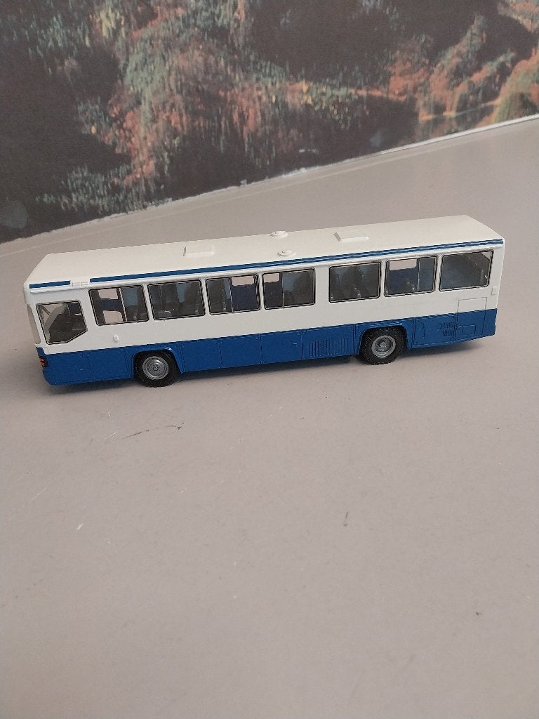Te koop Autobus Scania van NZG geheel metaal 1/50, Ophalen of Verzenden, Nieuw, Bus of Vrachtwagen, NZG