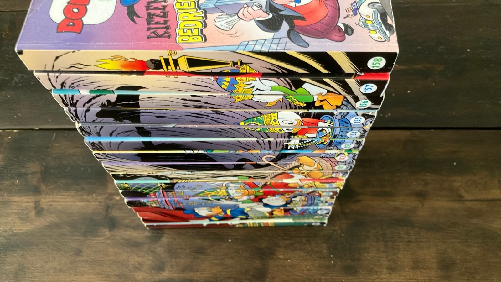 Donald Duck pockets complete rugtekening serie 143-158, Complete serie of reeks, Ophalen of Verzenden, Zo goed als nieuw