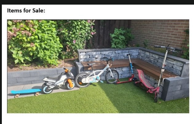 Garage sale, Ophalen of Verzenden, Gebruikt