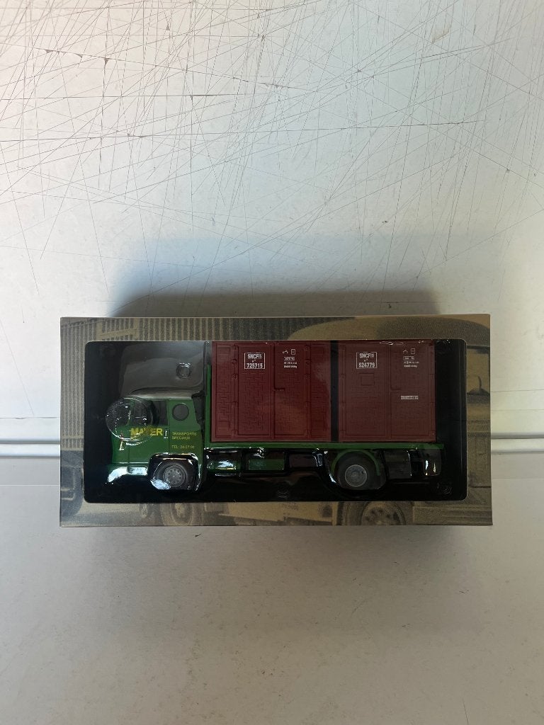 Bernard 19A / 19DA “Transports Mazet” 1:43, Hobby en Vrije tijd, Modelauto's | 1:43, Ophalen of Verzenden, Nieuw, Bus of Vrachtwagen