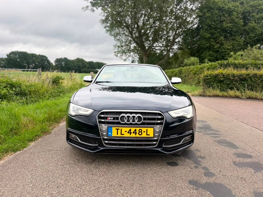 Audi S5 Cabriolet 3.0 TFSI quattro 2010 Blauw, Auto's, Audi, Particulier, S5, 4x4, ABS, Adaptive Cruise Control, Airconditioning