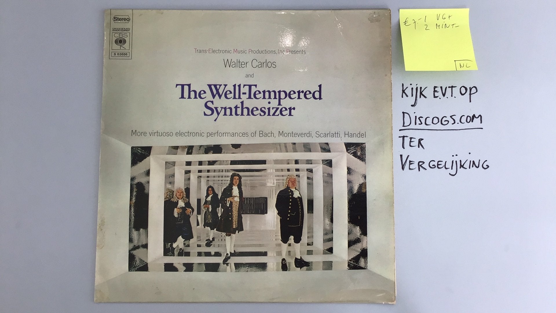 Walter Carlos - The Well Tempered Synthesizer, Ophalen of Verzenden, Gebruikt, Overige formaten