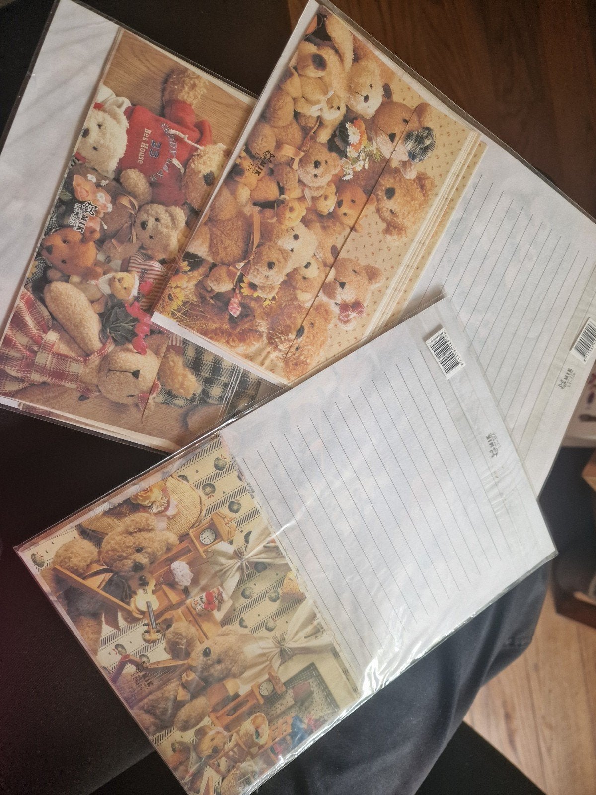 Briefpapier met enveloppe.  Vintage.  Beren, Ophalen of Verzenden, Nieuw