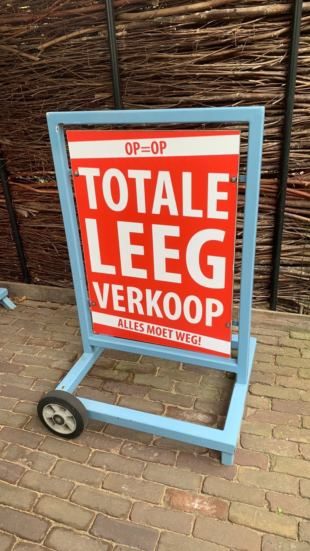 Stoepbord, Verzamelen, Ophalen, Reclamebord
