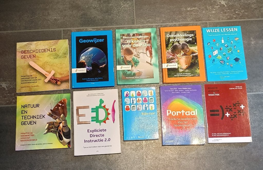 PABO boeken, Boeken, Studieboeken en Cursussen, Ophalen, Diverse auteurs, HBO, Zo goed als nieuw