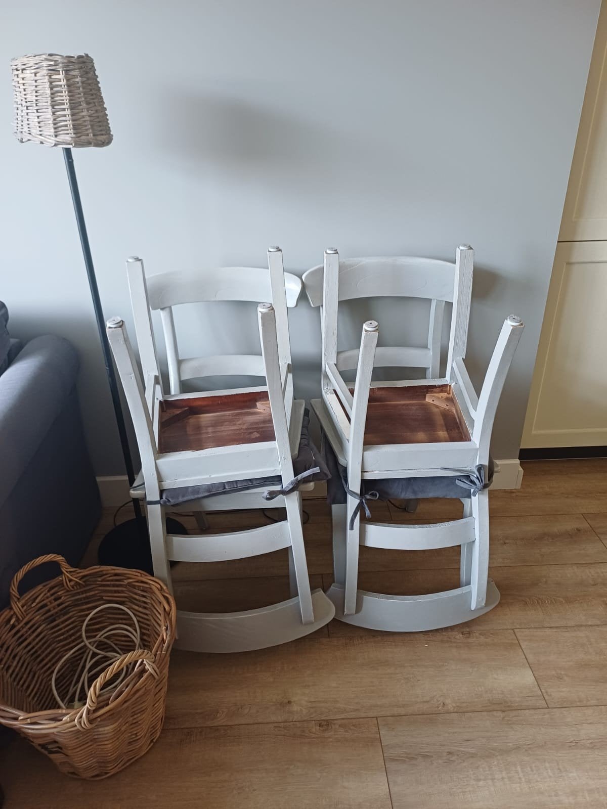 4 eetkamerstoelen, Ophalen