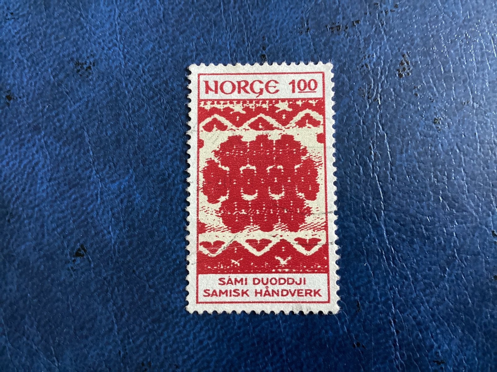 Noorwegen 1973- Mi.669- Sami Duodji Samisk Håndverk, Ophalen of Verzenden, Noorwegen, Gestempeld