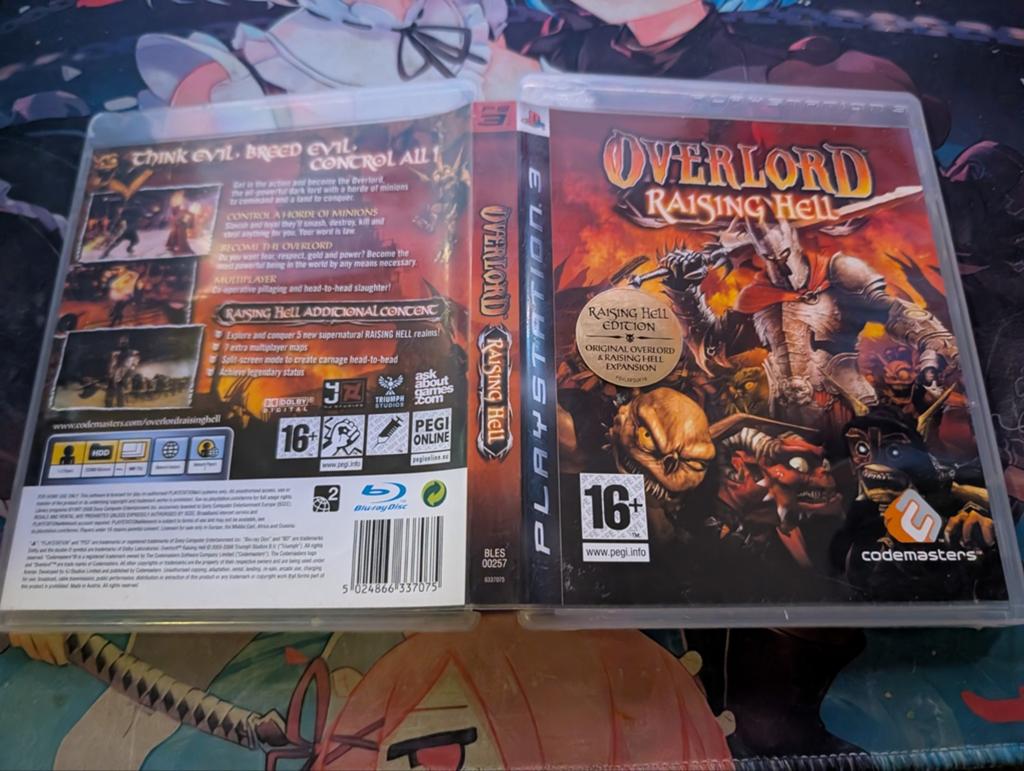 Overlord Raising Hell - PlayStation 3 (PS3), Online, 1 speler, Ophalen of Verzenden, Zo goed als nieuw