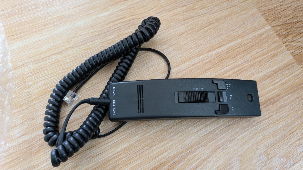 Philips LFH276 Dicteermicrofoon | Ongebruikt / Nieuwstaat, Ophalen of Verzenden, Zo goed als nieuw, Studiomicrofoon