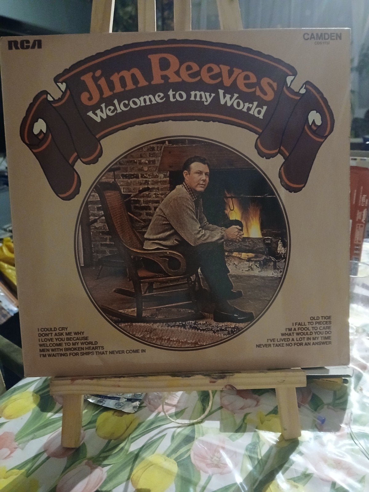 Jim Reeves - Welcome to my World LP (RCA Camden), LP, Gebruikt, Overige genres, Ophalen of Verzenden