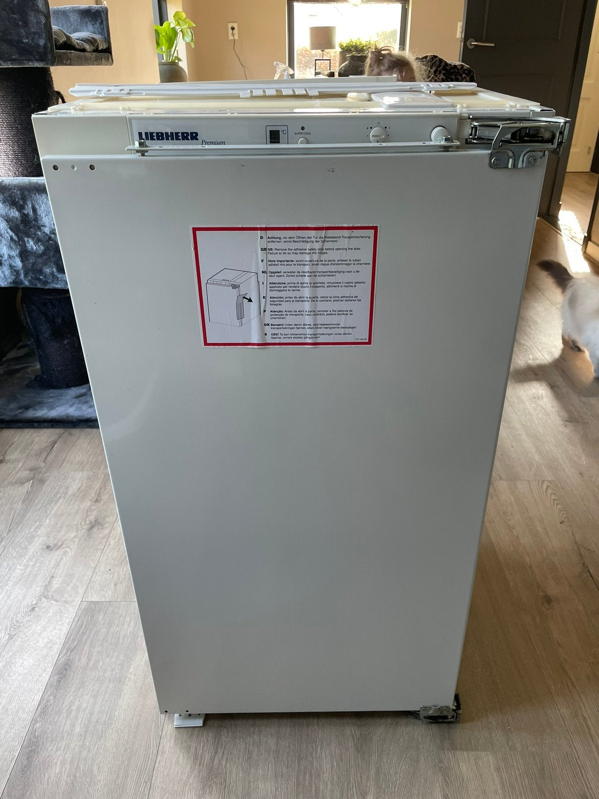 Liebherr koelkast, Gebruikt, Minder dan 60 cm, Inbouw, Ophalen