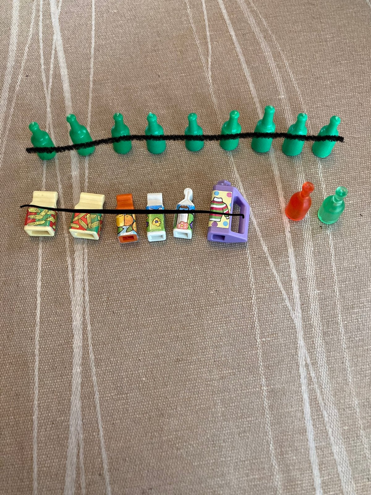 Playmobil flesjes., Ophalen of Verzenden, Zo goed als nieuw