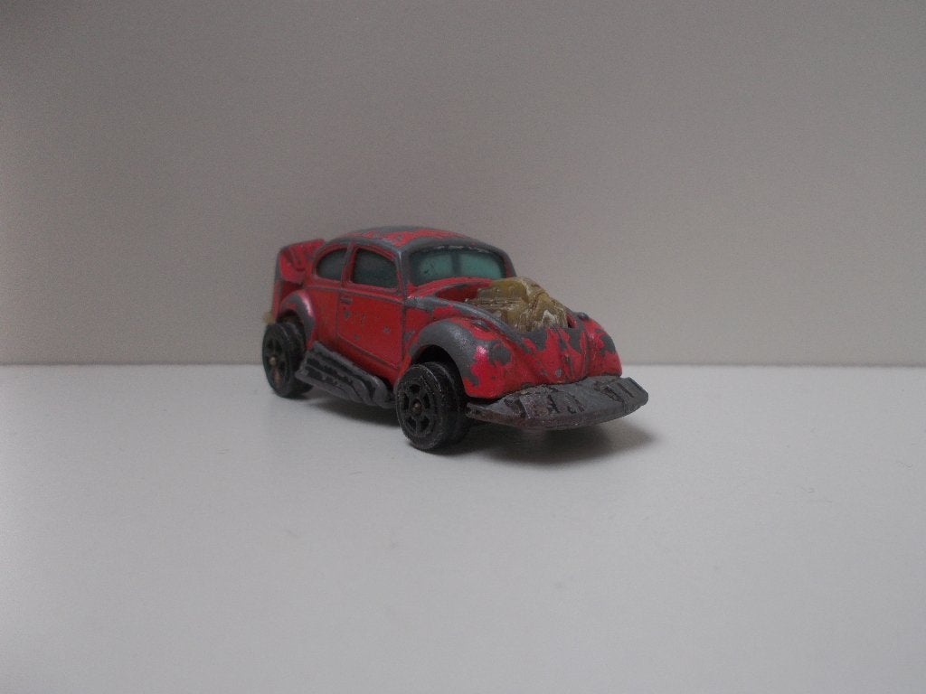 6359 VW Volkswagen Kever Hot Rod Corgi Juniors Whizzwheels, Ophalen of Verzenden, Gebruikt, Auto