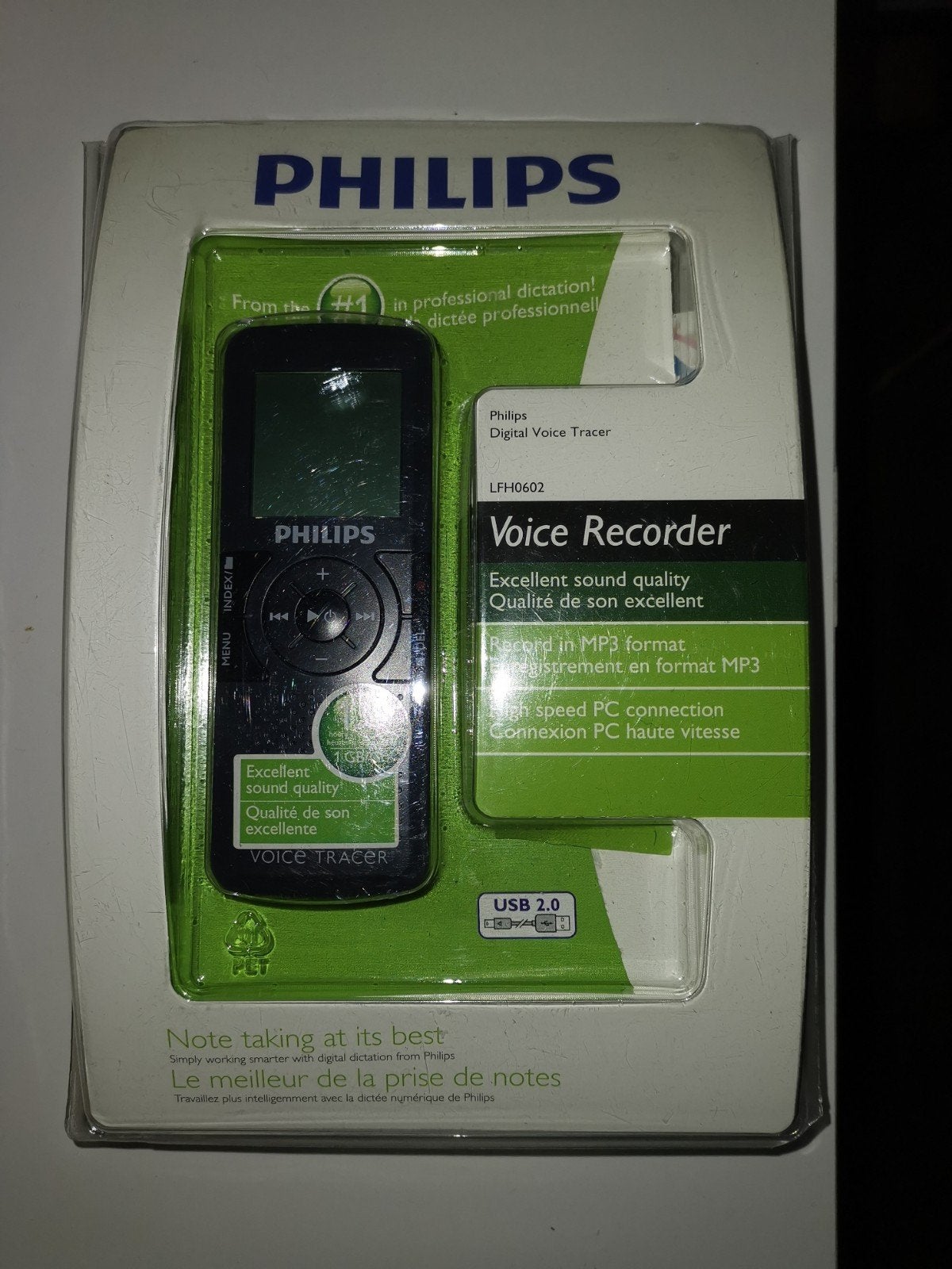 Philips Digital Voice Tracer LFH0602 - Nieuw in verpakking, Ophalen of Verzenden, Nieuw