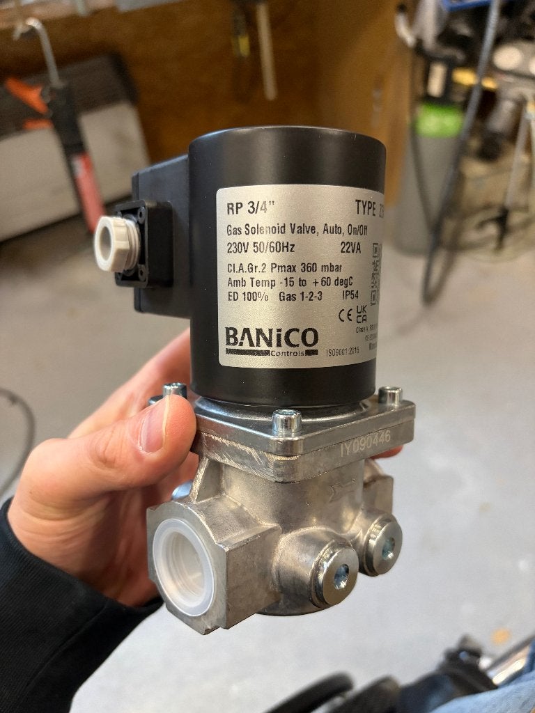 Banico Gas Solenoïde Klep ZEV20 - Nieuw, Ophalen of Verzenden, Nieuw, Afzuiger