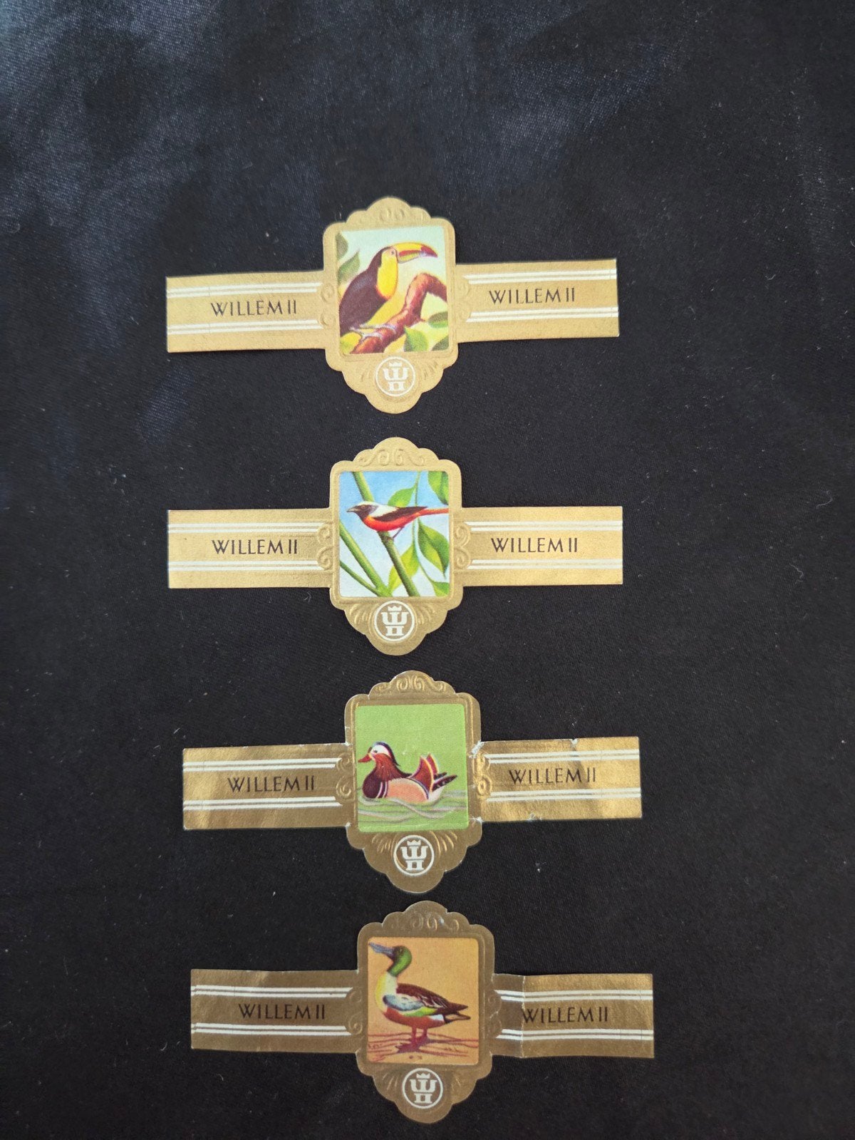 Willem 2 sigarenbandjes, Ophalen of Verzenden, Zo goed als nieuw, Sigarenbandjes