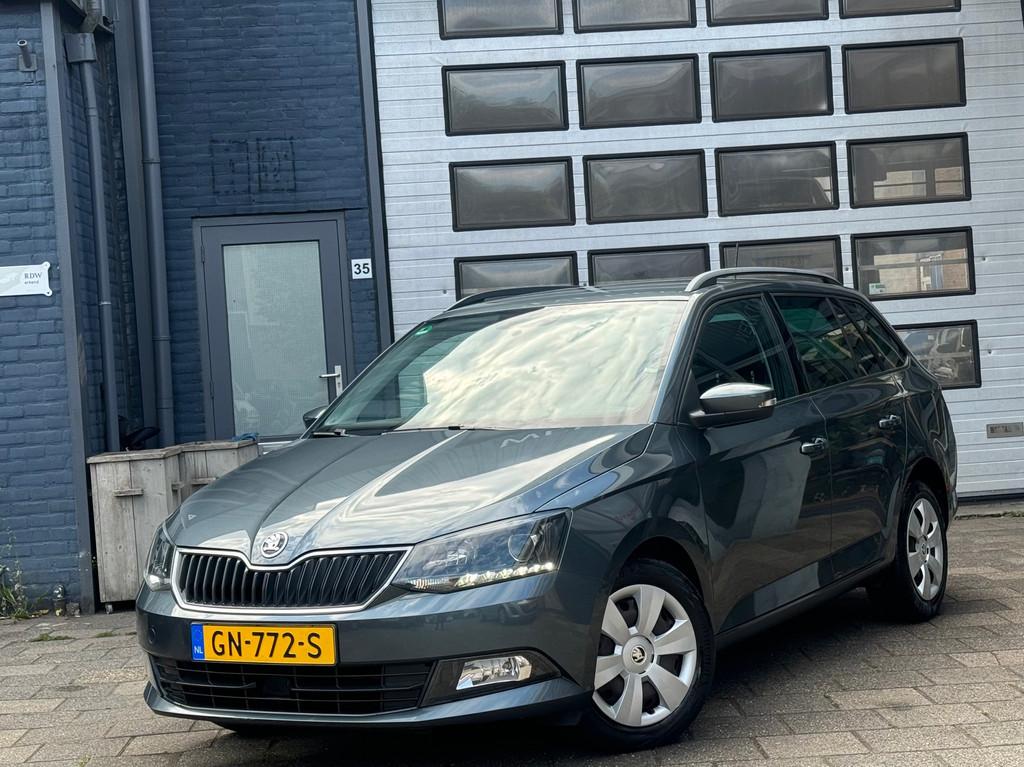 Skoda Fabia Combi 1.2 TSI Ambition | Airco | ACC | DSG | N.A, Auto's, Skoda, LED verlichting, Origineel Nederlands, 1100 kg, Zilver of Grijs
