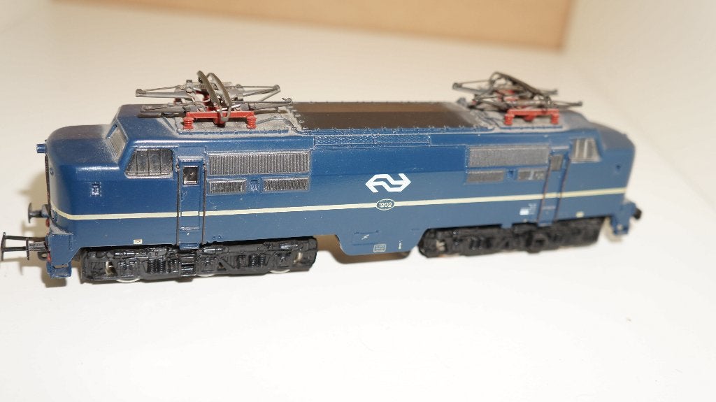 Märklin HAMO 8361 - E-loc NS 1202 Blauw (Gelijkstroom DC), Gebruikt, Ophalen of Verzenden, NS, Märklin