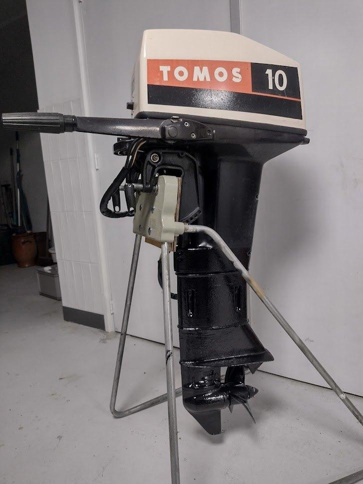 Tomos T 10, 9,9 PK b.b.motor, langstaart, electr. start, Watersport en Boten, Ophalen, Gebruikt, N.v.t., N.v.t.