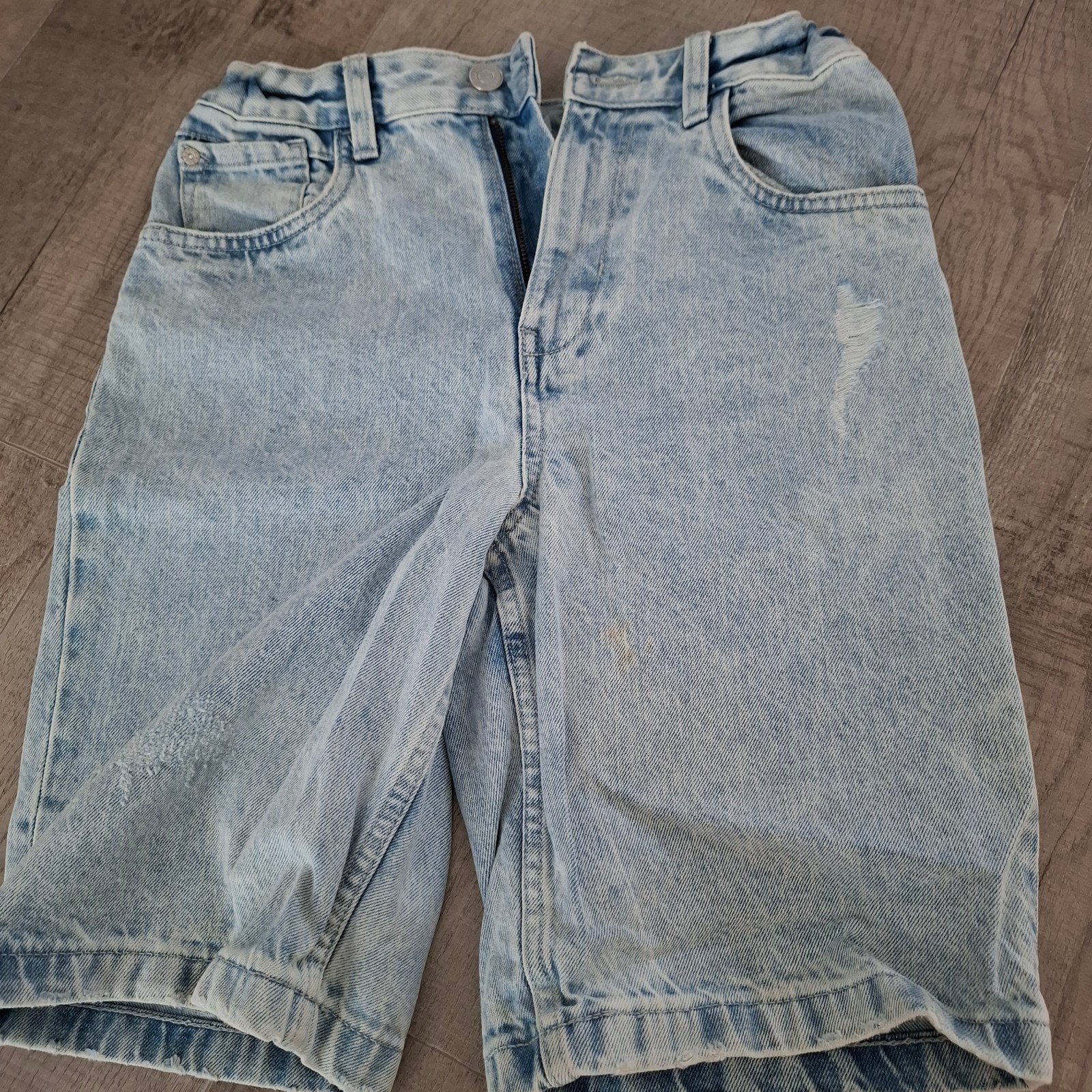 Spijkerbroek mt 164. Prima voor buitenspelen., Ophalen of Verzenden, Jongen, Broek