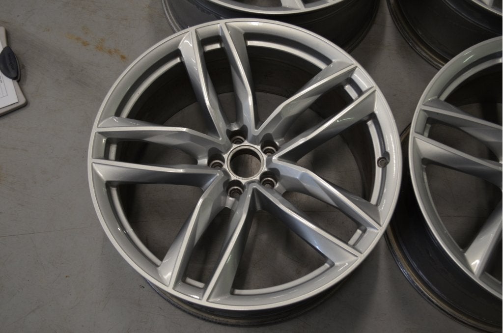 21" Originele Audi RS6 5x112 ET25 Velgen, Niet ingevuld, Gebruikt, Velg(en), Niet ingevuld