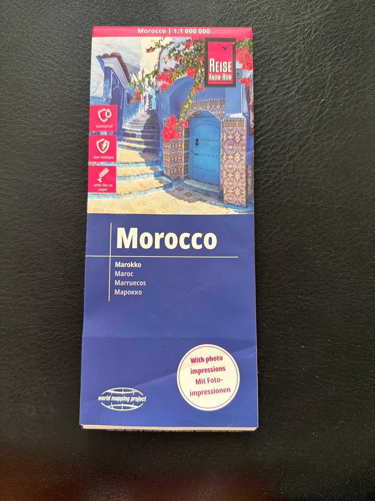 Reise Know-How Landkaart Marokko 1:1 000 000, Boeken, Overige gebieden, 2000 tot heden, Ophalen of Verzenden, Landkaart