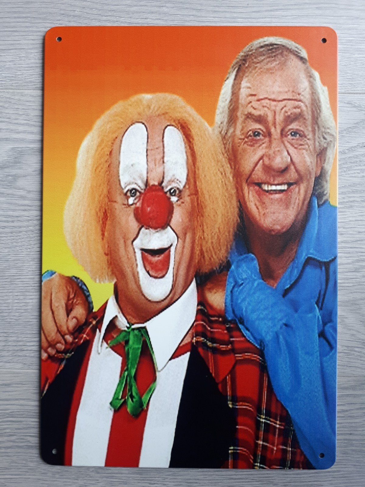 Bassie En Adriaan 20x30 cm Metalen Reclamebord, Verzamelen, Verzenden, Nieuw, Reclamebord