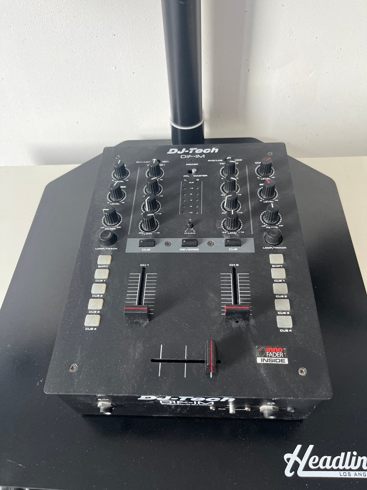 DJ-Tech DIF-1M DJ Mixer - Gebruikt, Ophalen, Gebruikt, Dj-set, Overige merken