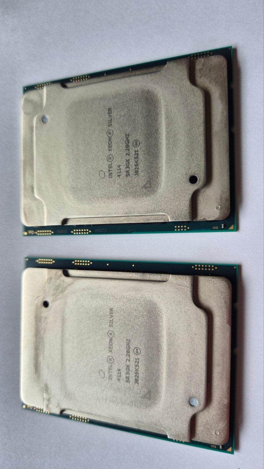 Intel Xeon Silver 4114 Processor (2 stuks), Zo goed als nieuw, 10-core, 2 tot 3 Ghz, Ophalen of Verzenden