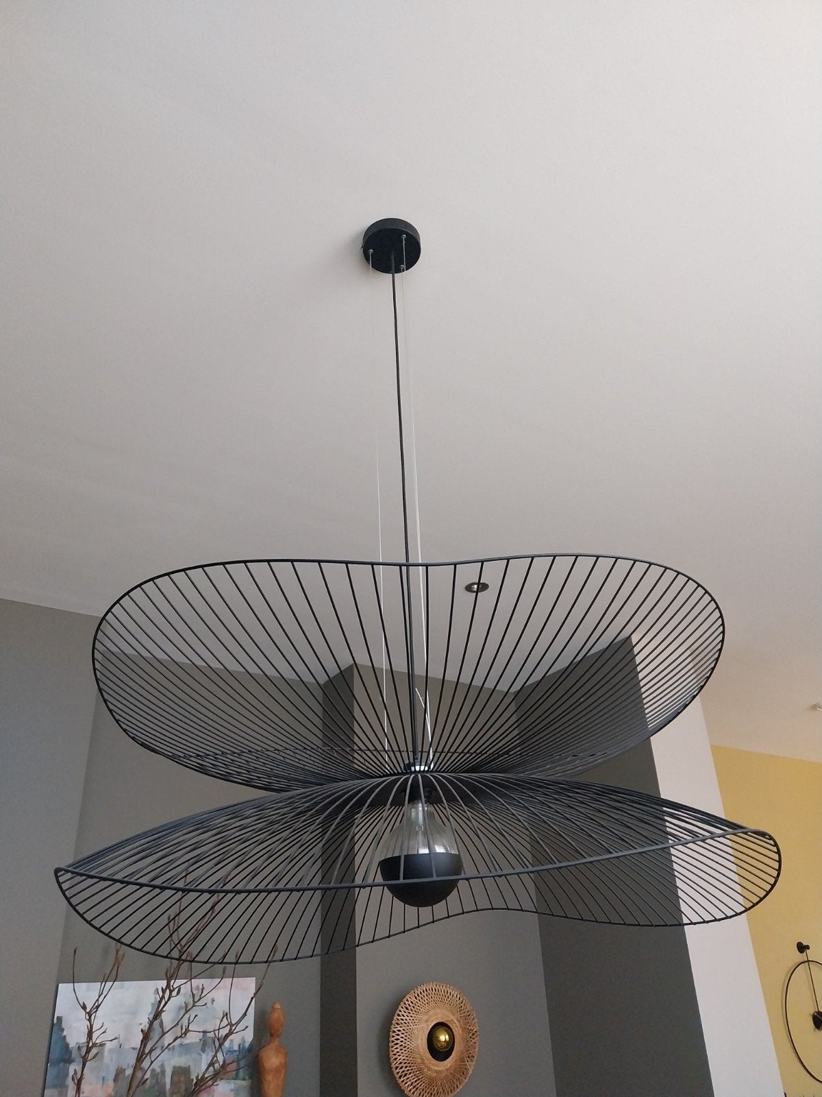 Forestier Libellule design hanglamp, zgan, Ø 100 cm, Ophalen, Zo goed als nieuw, Metaal