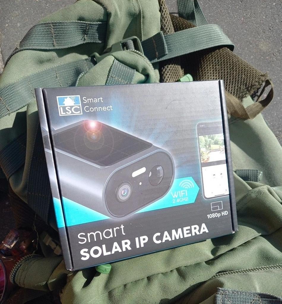 LSC Smart Connect Solar IP Camera - 1080p HD WiFi nieuw, Ophalen of Verzenden, Nieuw