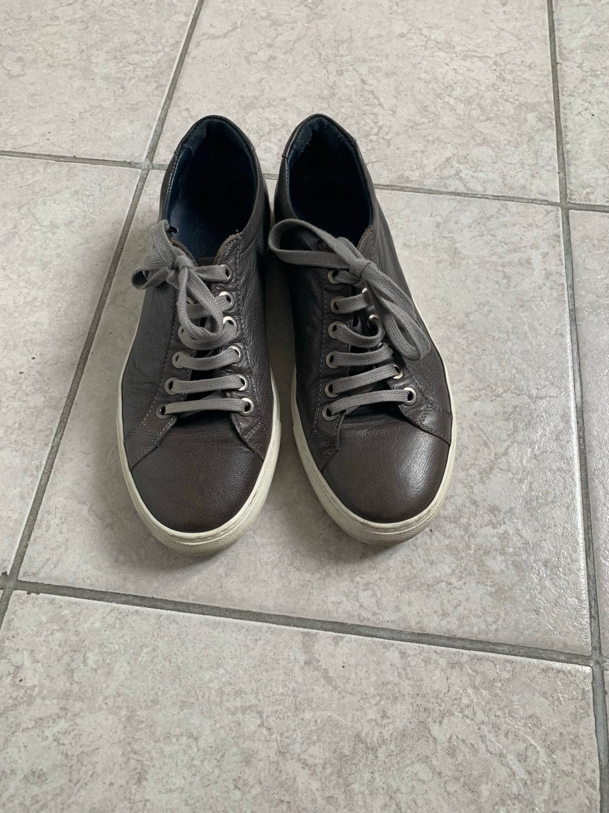 Andrea Zori Leren Sneakers - Maat 43, Ophalen of Verzenden, Gedragen, Bruin, Sneakers of Gympen