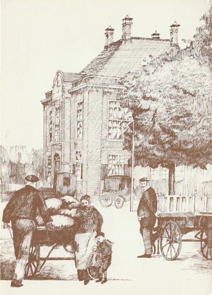 HOOFDDORP Het Polderhuis gr.f., Verzamelen, Ansichtkaarten | Nederland, Verzenden, 1980 tot heden, Gelopen, Noord-Holland