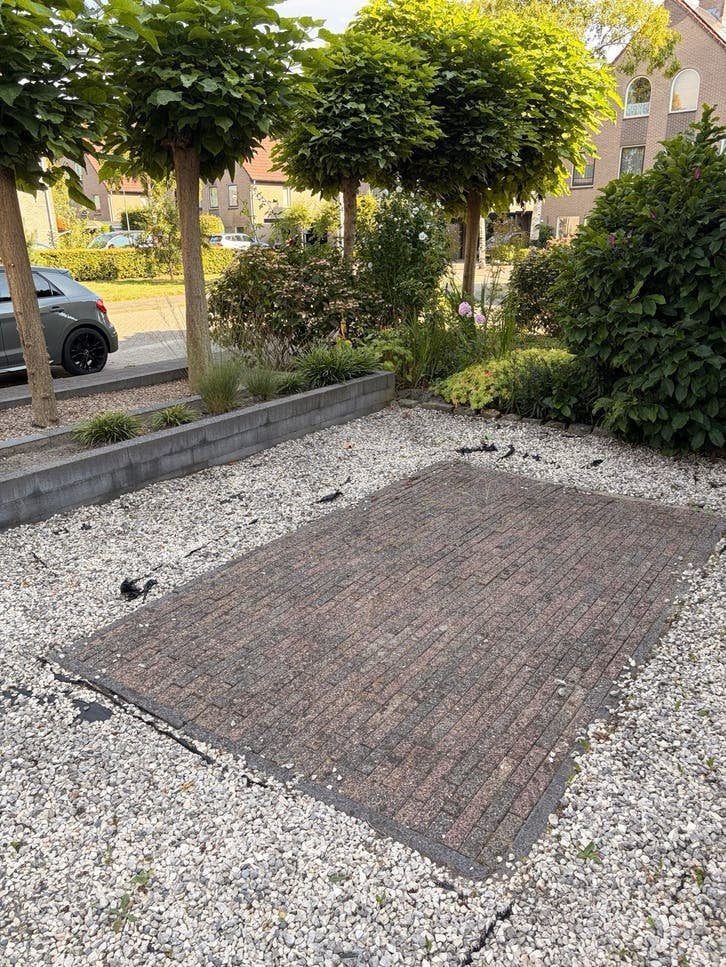 Gratis af te halen: bond gekleurde klinkers, Ophalen, Gebruikt, Klinkers, 5 tot 10 m²