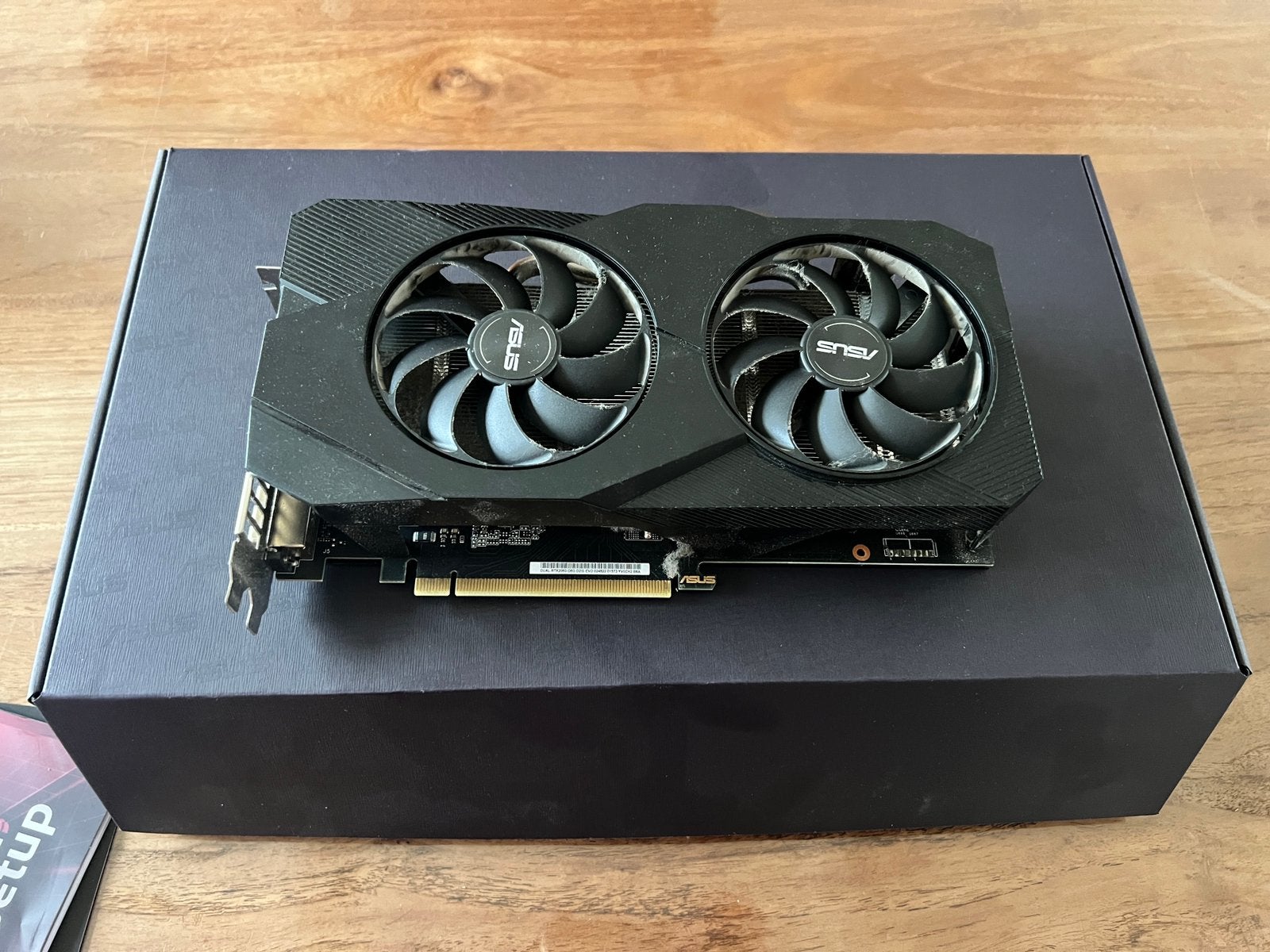 Asus RTX 2060 6Gb Dual OC, Computers en Software, Videokaarten, Zo goed als nieuw, PCI-Express 3.0, GDDR6, Ophalen