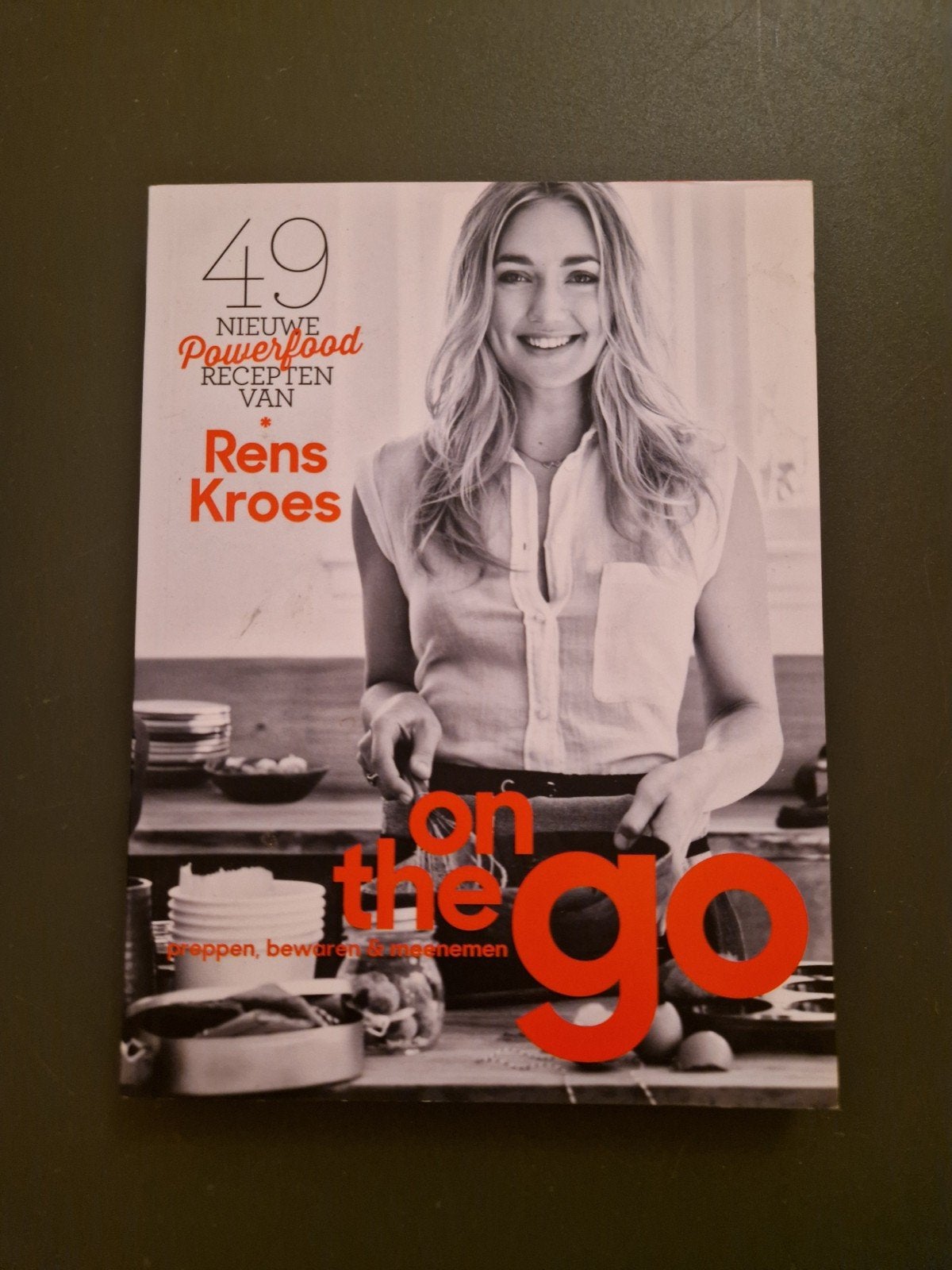 Rens Kroes - On the go: 49 nieuwe Powerfood recepten, Boeken, Hoofdgerechten, Gezond koken, Ophalen of Verzenden, Zo goed als nieuw