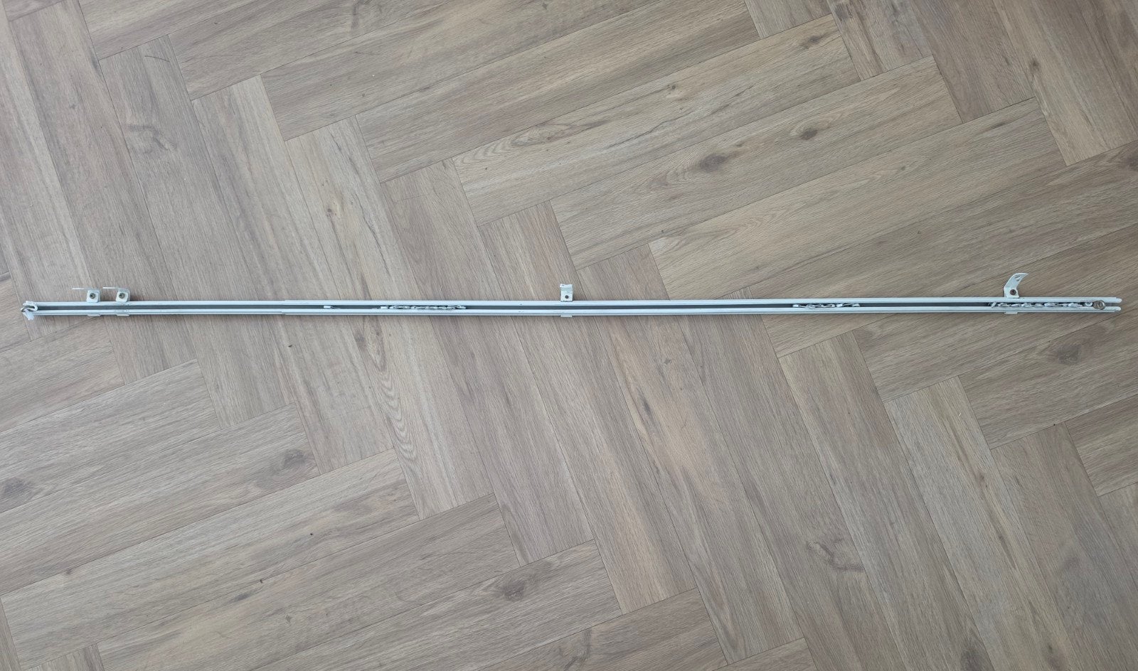 Gordijnrails / Gordijnroede - Wit, 158 cm, Ophalen, Gebruikt, Wit, 150 tot 200 cm